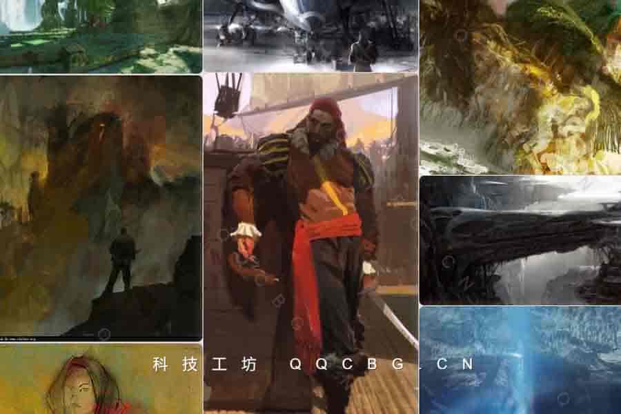 1097+Craig Mullins CG 美插画大师级概念设定作品集
