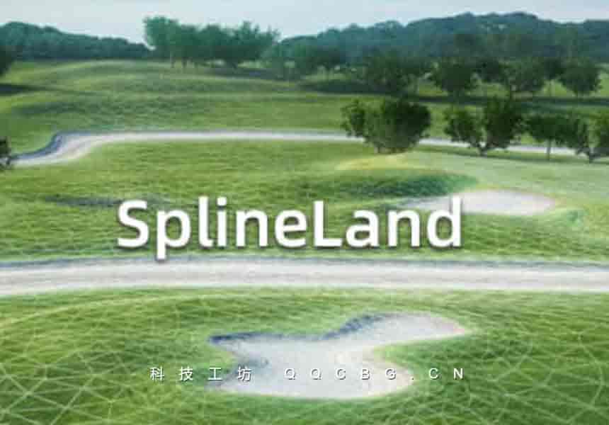 三维地形路面模拟制作 SplineLand v1.054