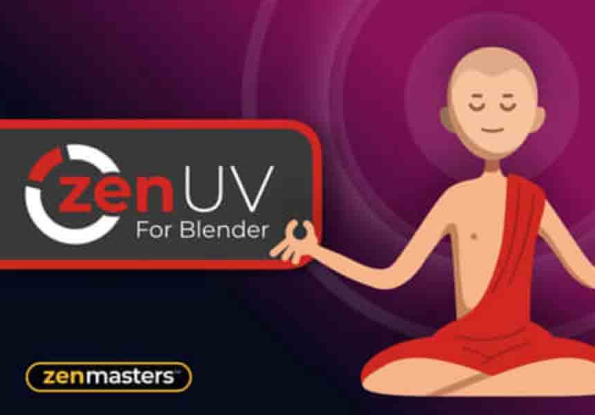 三维模型展UV工具 Zen UV v5.0.1.1
