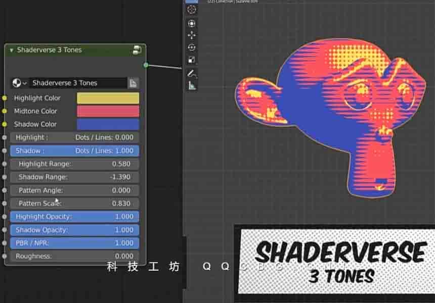 二维卡通动漫材质着色器资产 Komikaze v2.1.5