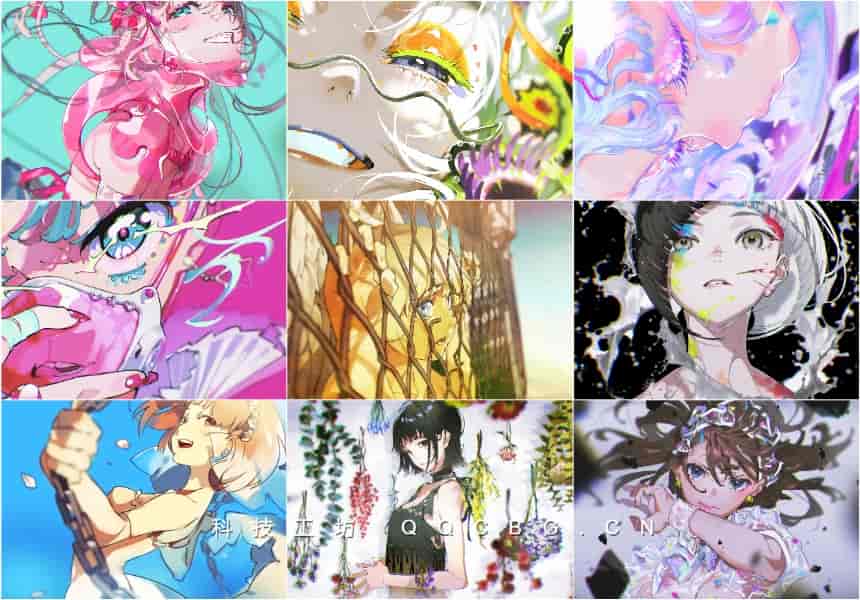 500+米山舞历年作品Pixiv作品水彩绘画插画整理