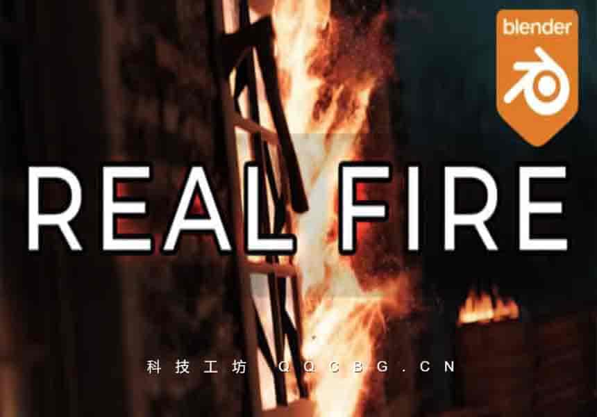 真实火焰燃烧烟雾龙卷风VDB+预设 Real Fire v1.1 PRO